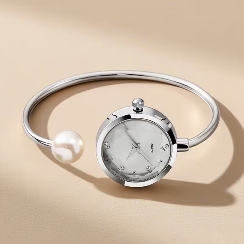 Premium Pearl Bracelet Watch