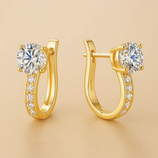Pristine Channel Earrings