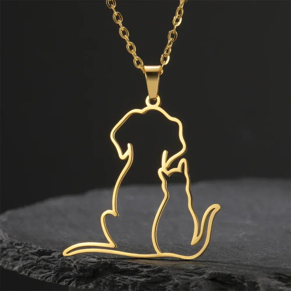 Stainless Steel Soulmates Necklace