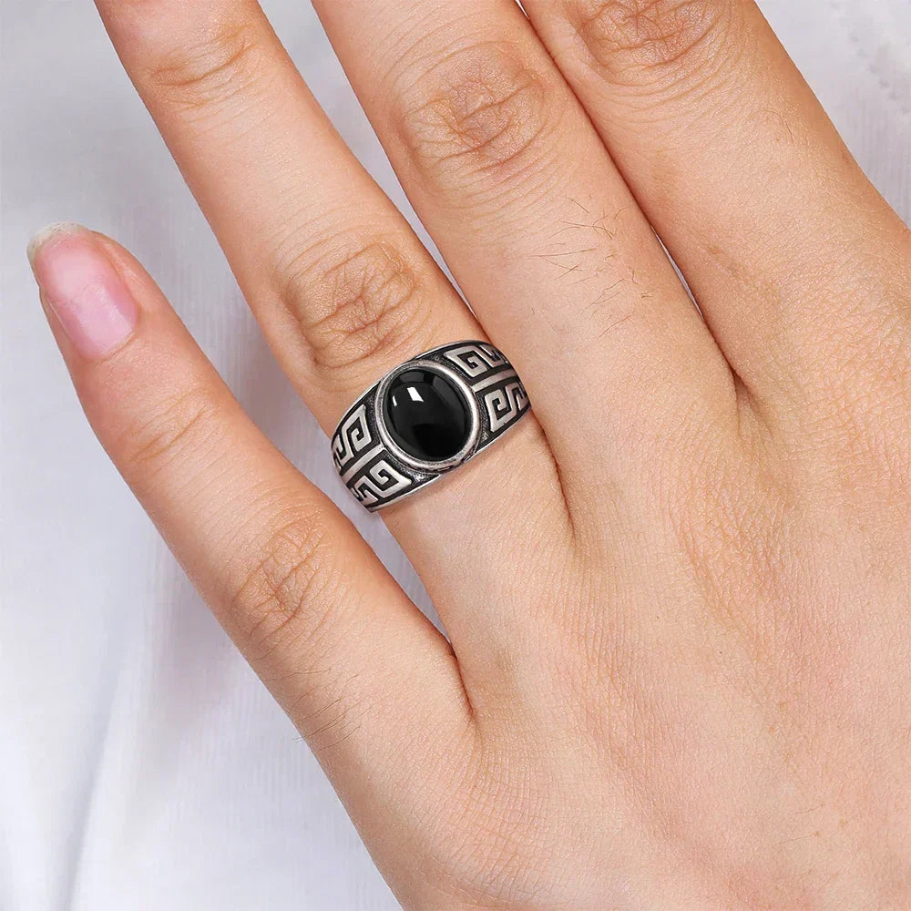 Sophisticated Tiger Eye Silver Ring