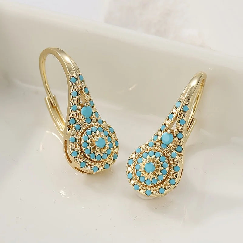 Elegant Pearl Bloom Earrings