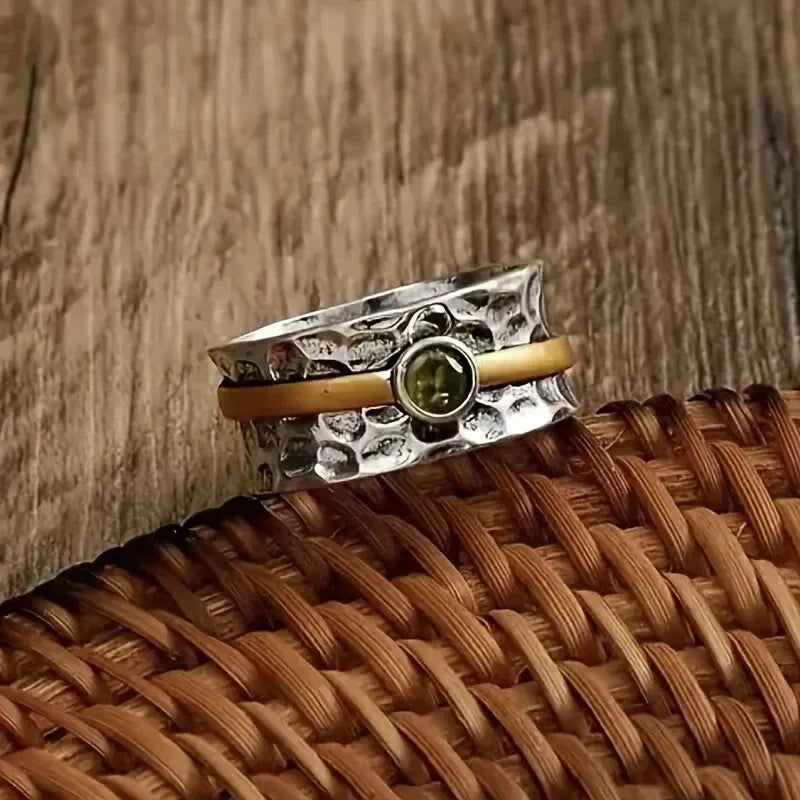 Peridot Band Ring