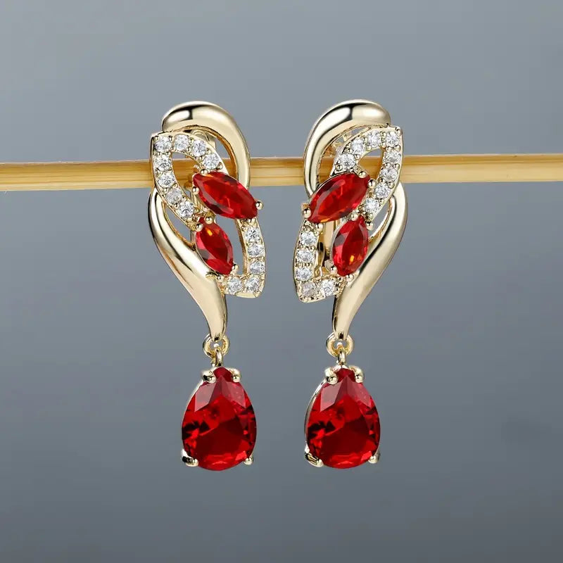Sophisticated Gold Stud Earrings