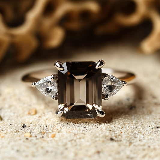 Elegant Silver Onyx Ring